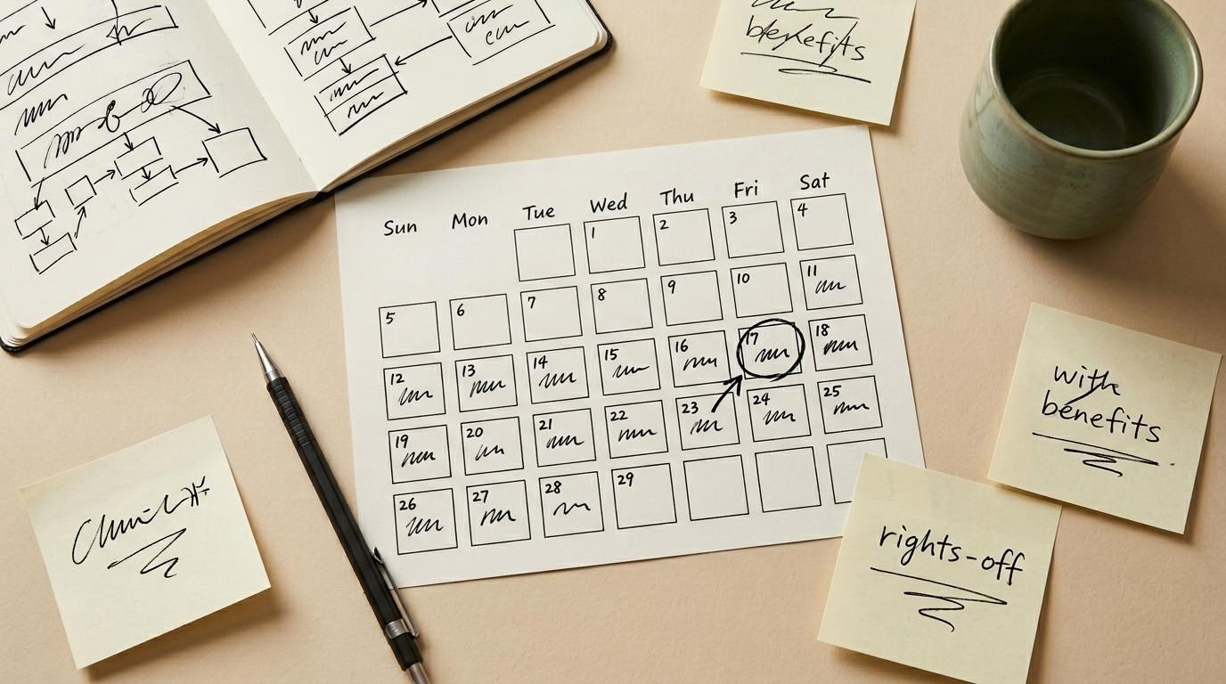 株主優待制度の権利確定日に関する編集メモのイメージ