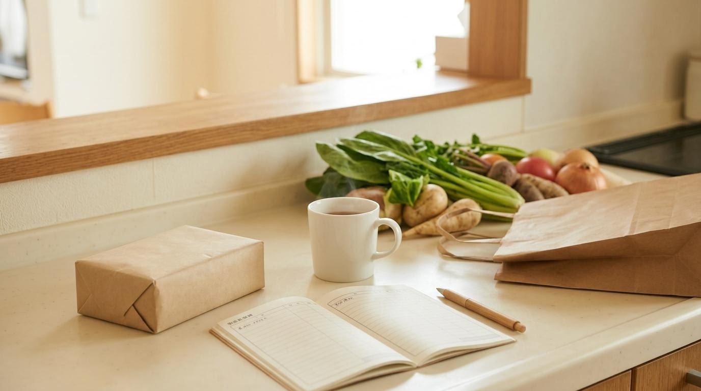 株主優待品を活用する暮らしのイメージカット